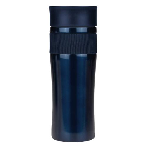 Термокружка вакуумная Поло (Polo), синяя