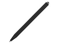 Ручка пластиковая шариковая Pigra P01 «софт-тач», цвет: черный