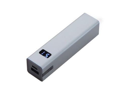 Внешний аккумулятор Rail, 5000 mAh, темно-серый