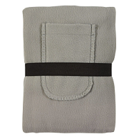 Плед  "Уютный" с карманами для ног;, серый Плед  "Уютный" с карманами для ног;, серый