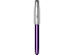 Ручка-роллер Parker Sonnet Essentials Violet SB Steel CT, цвет чернил black, перо: F, в подарочной упаковке.