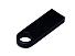 USB 2.0-флешка на 8 Гб с мини чипом и круглым отверстием, черный
