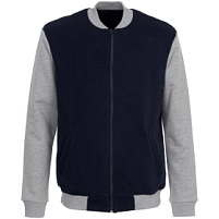 Бомбер College, темно-синий