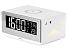 Часы с беспроводным зарядным устройством Rombica Timebox 2, белый