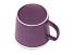 Матовая кружка Nancy 360 мл цветная снаружи, белая внутри, фиолетовый
