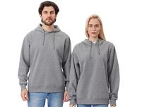 Толстовка с капюшоном оверсайз Lisbon унисекс, серый меланж Толстовка с капюшоном оверсайз Lisbon унисекс, серый меланж