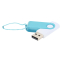 Флешка Designer To Go 2.0 USB 16Gb, Белый/Голубой