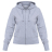 Толстовка женская Hooded Full Zip серый меланж