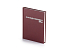 Ежедневник А6 недатированный Бумвинил, бордовый