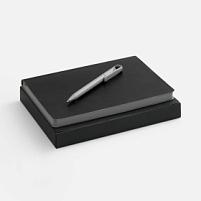 Набор Doppio, черный с серым