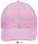Бейсболка BUFFALO, Розовый/ Белый