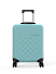 Чемодан складной Rollink Vega 360 55x40x20 см, 4 колеса, бирюзовый