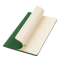 Блокнот Alpha slim, зеленый