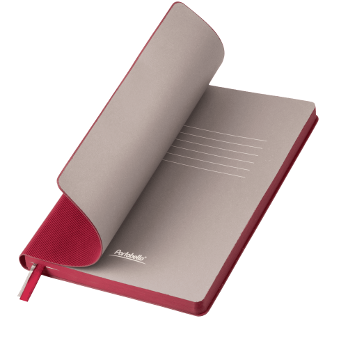 Ежедневник Rain недатированный, бургунди