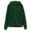 Толстовка на молнии с капюшоном Siverga Heavy 2.0, темно-зеленая