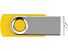 Флеш-карта USB 2.0 16 Gb Квебек, желтый
