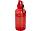 Бутылка для воды с карабином Oregon из переработанной пластмассы, 400 мл - Красный