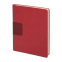 Бизнес-блокнот TWEEDI,формат B6+, в линейку, красный
