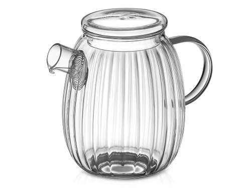 Стеклянный заварочный чайник с гранями Prism