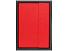 Ежедневник недатированный с магнитным клапаном А5 Venezia, красный