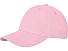 Кепка Davis, 6 панелей, light pink