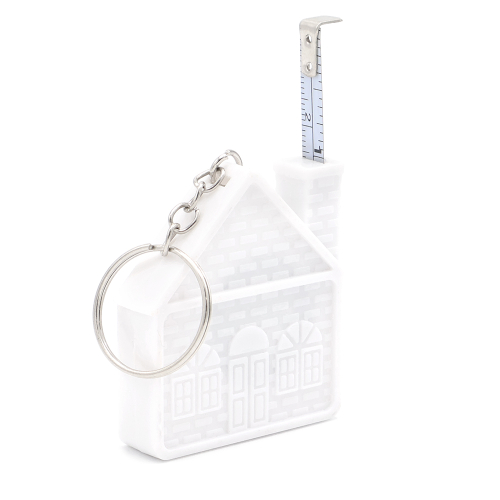 Брелок-рулетка Home, Белый