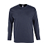 Футболка мужская с длинным рукавом MONARCH 150, темно-синий