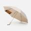 Зонт обратного сложения Easyroll, бежевый