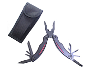 Мультитул Stinger, 105x50 мм, 9 функций, сталь/пластик, чёрно-красный, в комплекте нейлоновый чехол Мультитул Stinger, 105x50 мм, 9 функций, сталь/пластик, чёрно-красный, в комплекте нейлоновый чехол