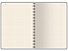 Бизнес тетрадь на гребне А5 Pragmatic, 60 листов в клетку, темно-коричневый
