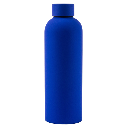 Термобутылка вакуумная герметичная Прима Ультрамарин, ярко-синяя