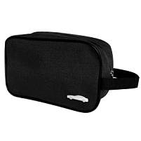 Несессер Колумб с шильдом - машина, чёрный/шильд машина (серебро) Несессер Колумб с шильдом - машина, чёрный/шильд машина (серебро)