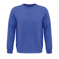 Толстовка свитшот унисекс COMET 280 из органического хлопка, синий Толстовка свитшот унисекс COMET 280 из органического хлопка, синий