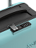 Чемодан складной Rollink Vega 360 55x40x20 см, 4 колеса, бирюзовый