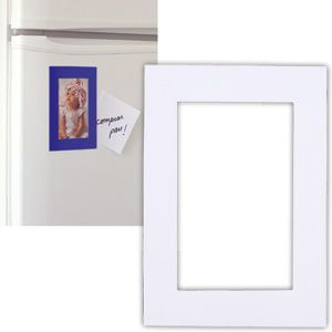 Фоторамка магнитная, белый