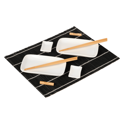 Набор для сервировки суши Токио (Tokyo) (10 предметов), черный