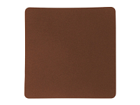 ПАТЧ КВАДРАТ nubuk (коричневый ) 5,5 х 5,5 см