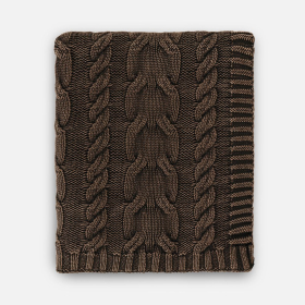 Плед Hygge, коричневый