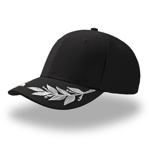 Бейсболка WINNER, 6 клиньев, металлическая застежка, черный