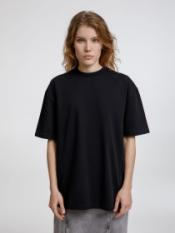 Футболка оверсайз унисекс Sideline, черная