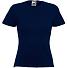 Футболка женская LADY FIT CREW NECK T 210, глубокий темно-синий