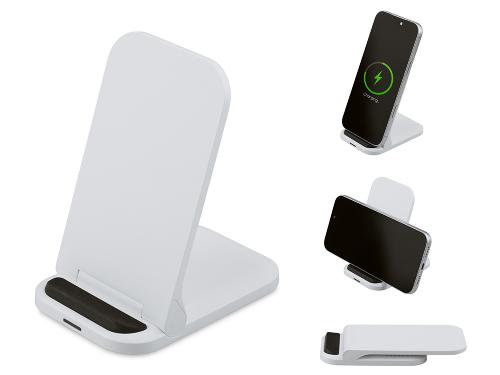 Беспроводное зарядное устройство Foldy, 15 Вт, белый