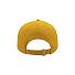 Бейсболка CARGO, 5 клиньев, металлическая застежка, желтый