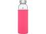 Спортивная бутылка Bodhi из стекла объемом 500 мл, розовый