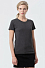 Футболка женская Regent Fit Women, черный меланж