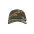 Бейсболка DAD HAT, 6 клиньев, металлическая застежка, зеленый камуфляж