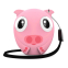 Беспроводная колонка HIPER ZOO Lily, Pig, розовый
