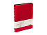 Ежедневник полудатированный А5 Orbit, красный