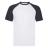 Футболка мужская SHORT SLEEVE BASEBALL T 160, темно-синий, белый