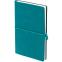 Ежедневник Nubuk, недатированный, бирюзовый